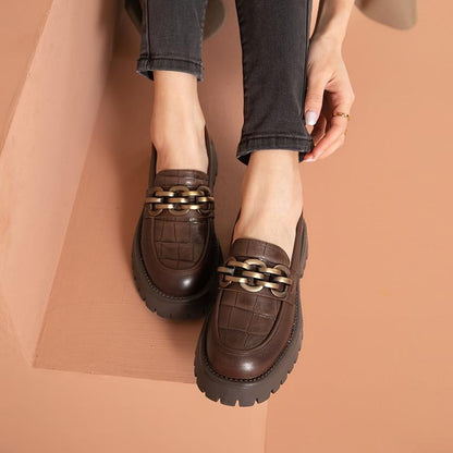 Beau Today Chic Leather Loafers