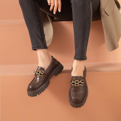 Beau Today Chic Leather Loafers