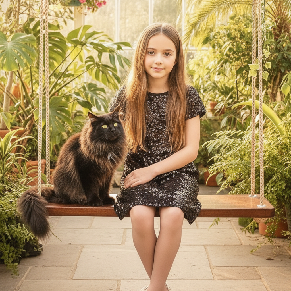 GEM Sparkling Sequin A-Line Dress