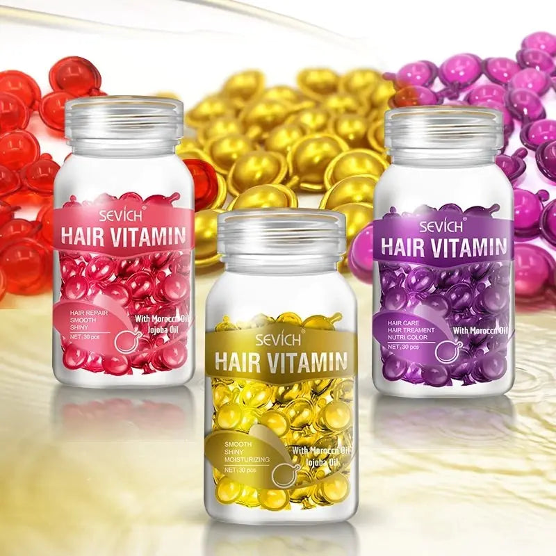 Hair Serum Vitamin Capsules