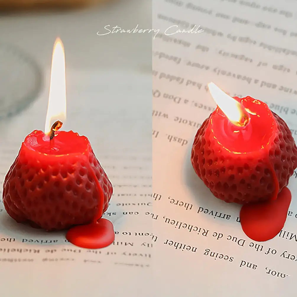 Strawberry Aromatic Candles