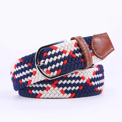 Casual Woven Fabric Elastic Belts