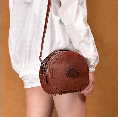 Ginni Vintage Genuine Leather Crossbody Handbags