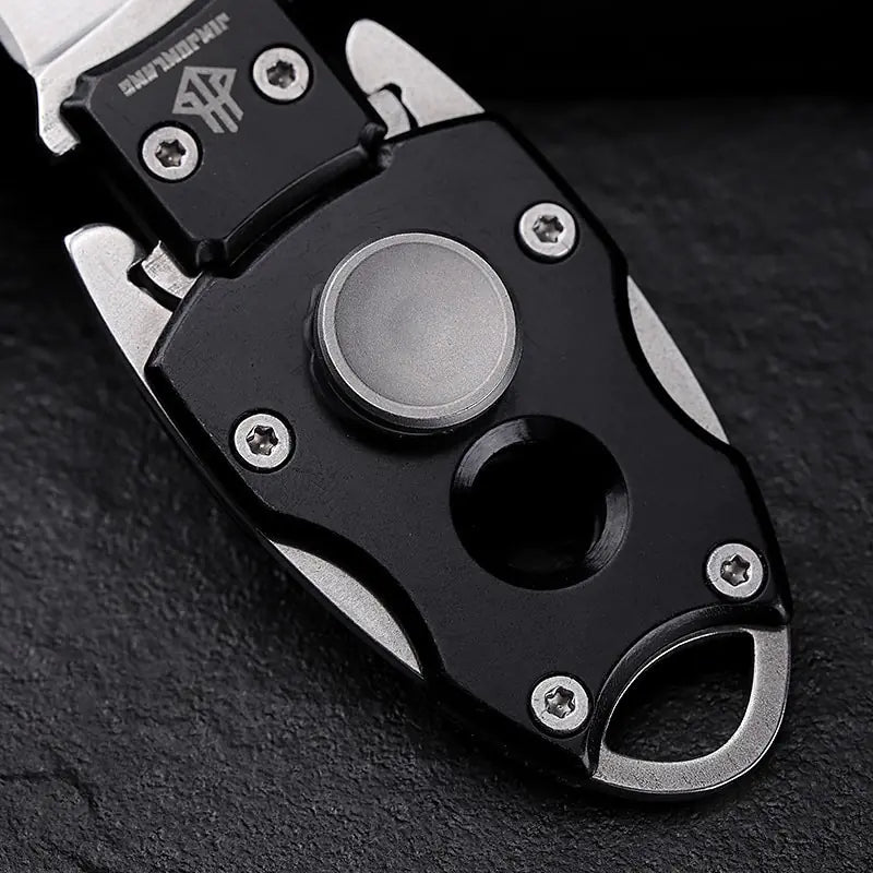 Fidget Spinner Keytag Knife