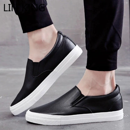 Classic Men's Casual Leather slip-on Shoes