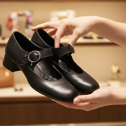 Mary Jane Chunky Heels