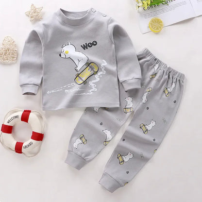 Kids CozyCotton Long Johns Pajama Set