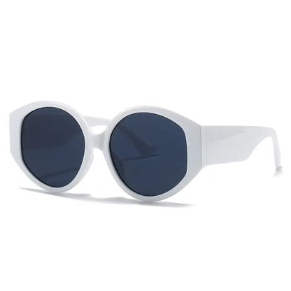 Retro Round Gradient Sunglasses