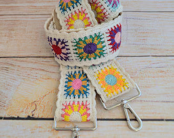 Retro Adjustable Woven Bag Straps