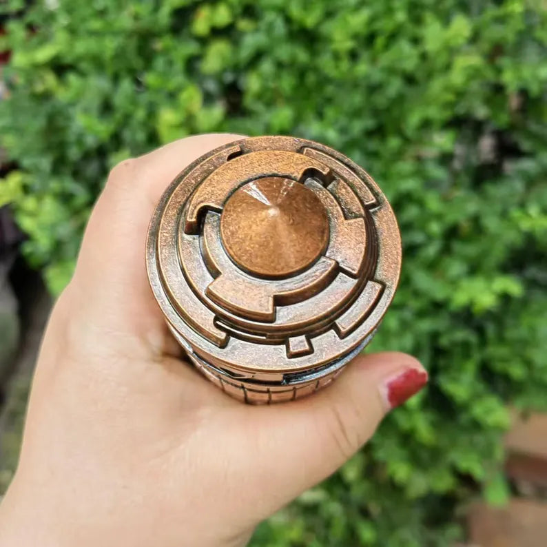 Cryptex Da Vinci Code Mini Lock with Hidden Compartment