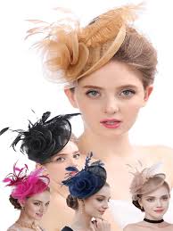 Ostrich Fascinator Hats