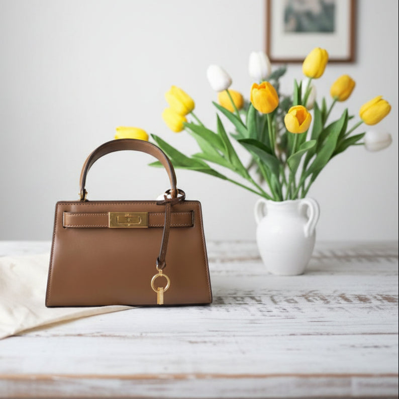 Lee Radziwill Inspired Petite Kelly Crossbody Handbag