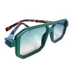TITANORA Unisex Square Frame Designer Sunglasses