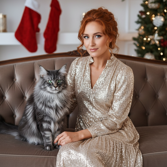 Sable Midi Sequin Dress