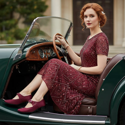 Mary Jane Chunky Heels