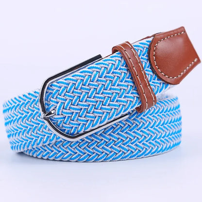 Casual Woven Fabric Elastic Belts