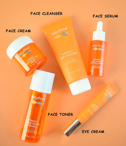 JellyPrim Radiance Vitamin C Skincare Set