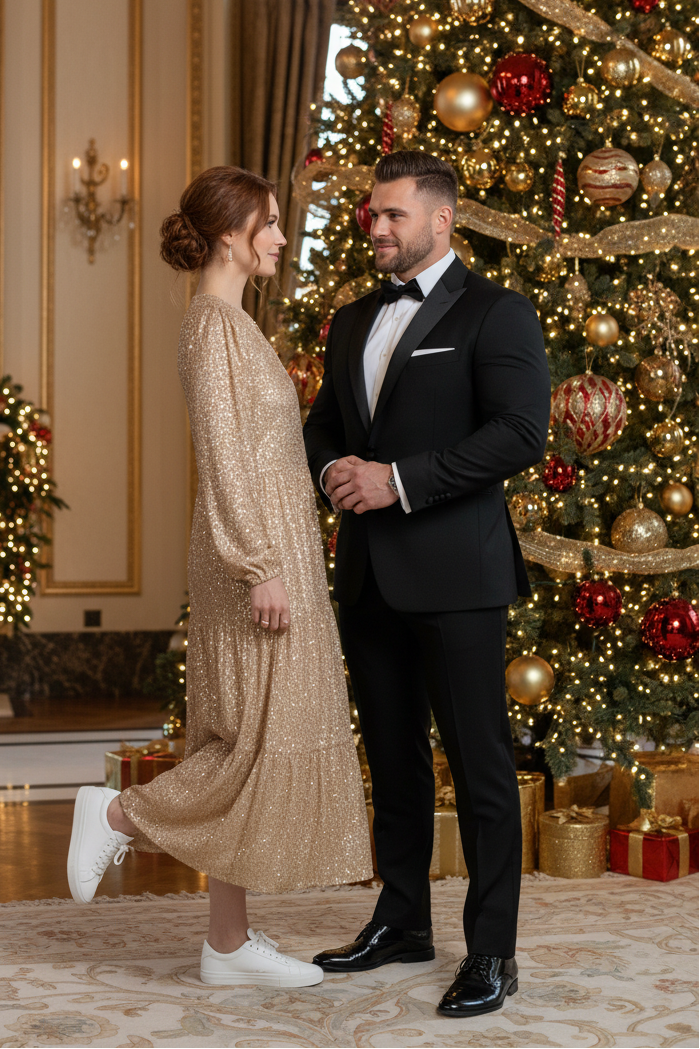 Sable Midi Sequin Dress