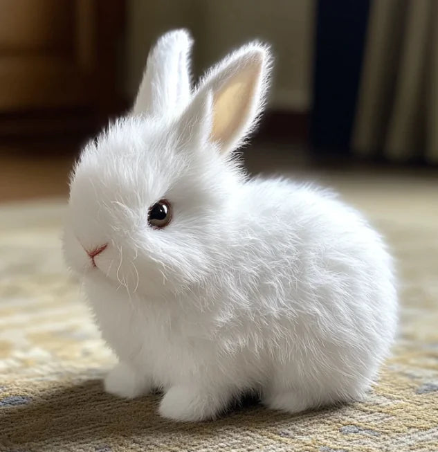 Realistic Electric Plush Toy Rabbit