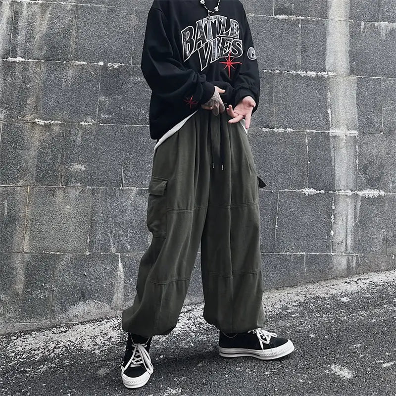 Big Pocket Baggy Cargo Pants