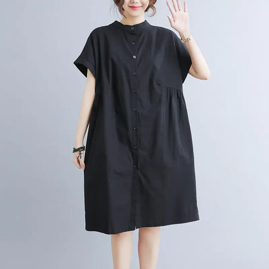 Sari Babydoll Shirt Dress