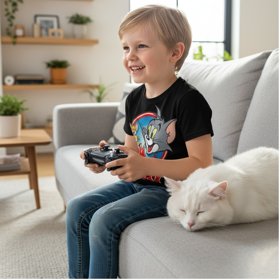 Kids Crew Neck T-Shirts