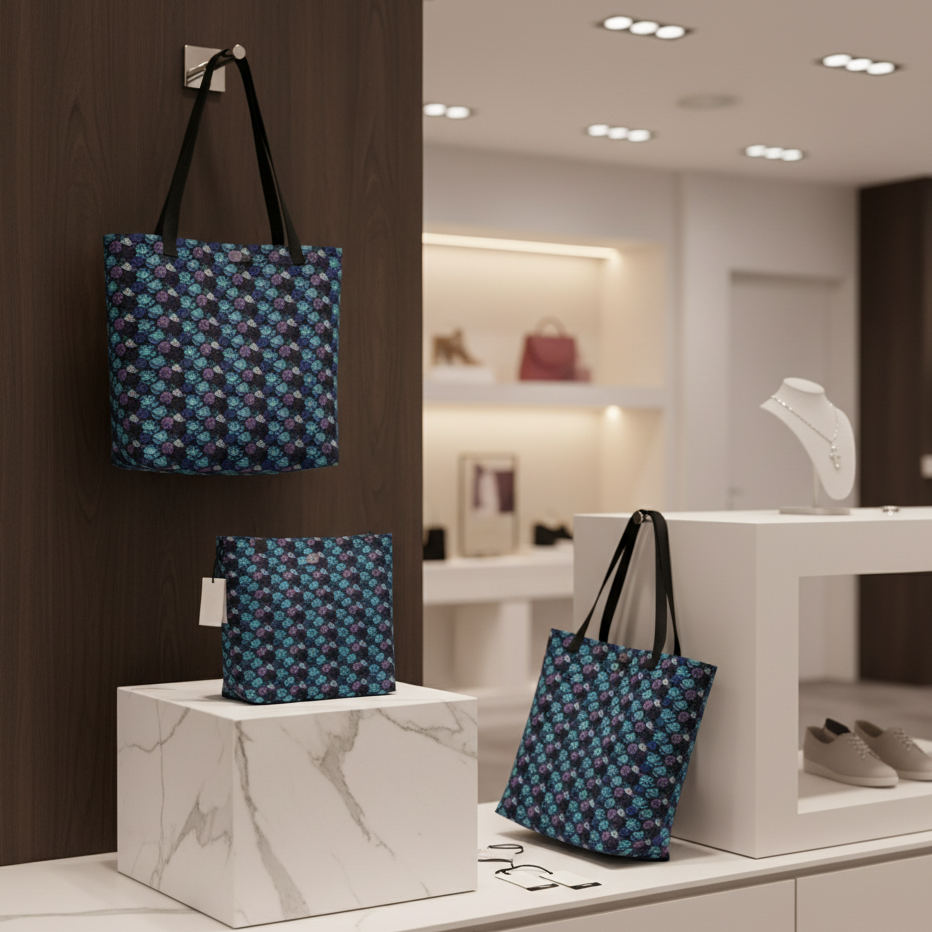 Large BloomZ Tote Bag