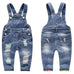 Kid's Ripped Denim Overalls – Body & Soul - Gifts from the Heart
