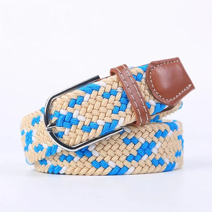 Casual Woven Fabric Elastic Belts