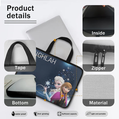 School Book Bags or Laptop Sleeves (Handles) - Frozen