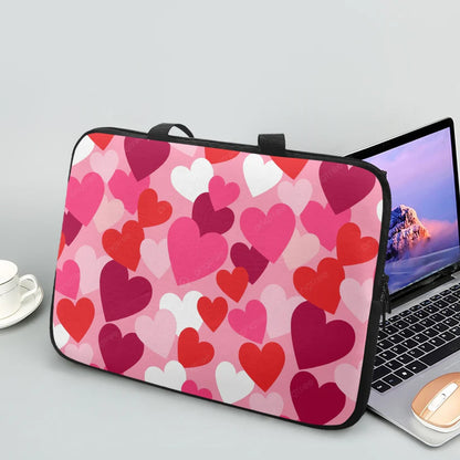 School Book Bags or Laptop Sleeves (Handles) - Hearts