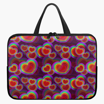 School Book Bags or Laptop Sleeves (Handles) - Hearts