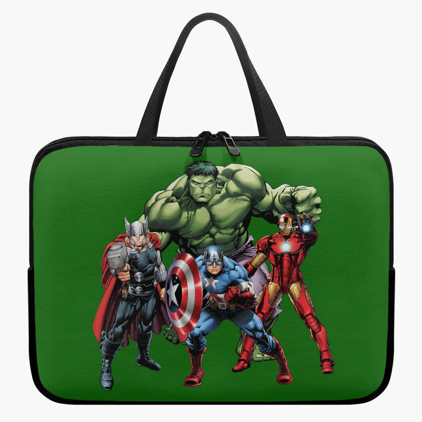 School Book Bags or Laptop Sleeves (Handles) - Hulk & Co