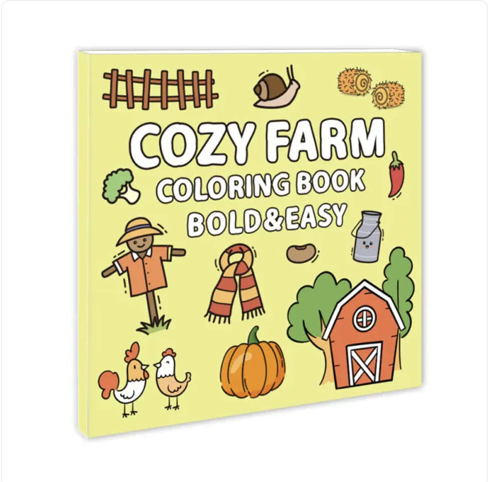 Children's Coloring Books - Bold & Easy