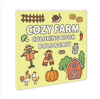 Children's Coloring Books - Bold & Easy