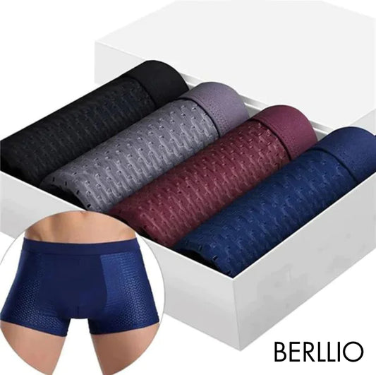 Berllio Premium Ice Silk Boxer Shorts