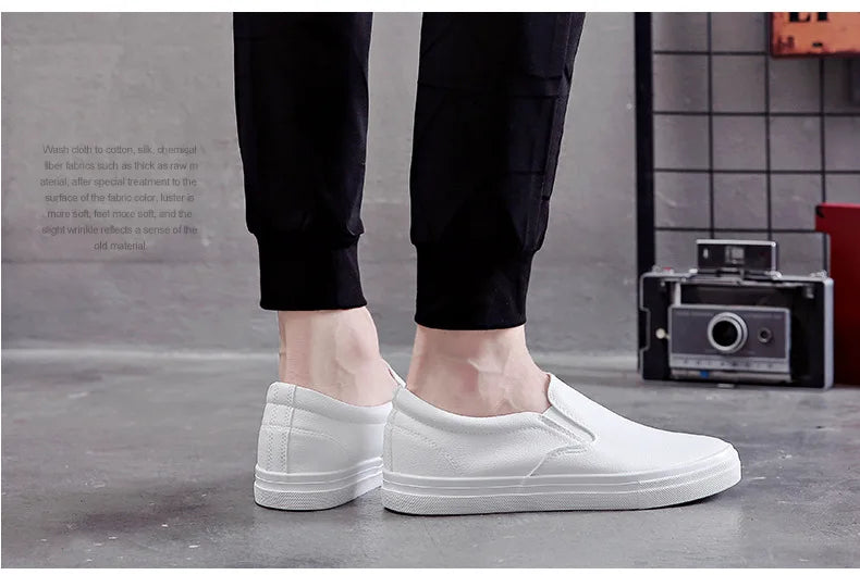 Classic Men's Casual Leather slip-on Shoes