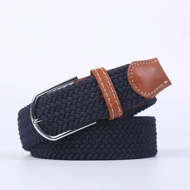 Casual Woven Fabric Elastic Belts