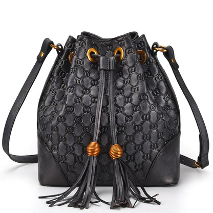 Vintage Leather Bucket Bags