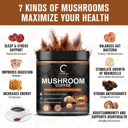 Mushroom Collagen Coffee Creamer Powder