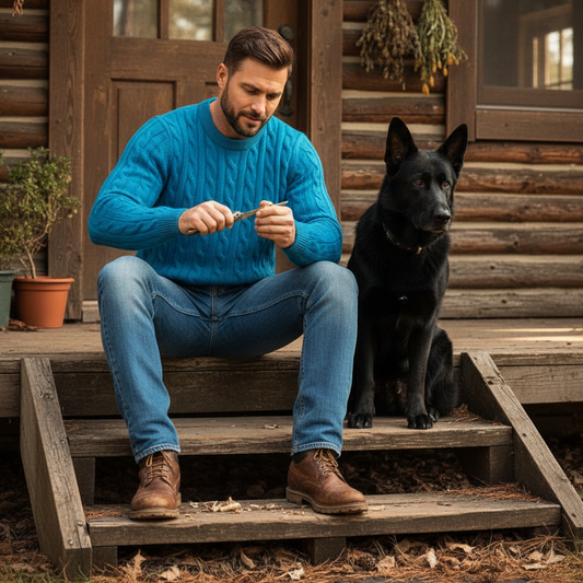 Davinci Pure Albas Cashmere Cable Pullover