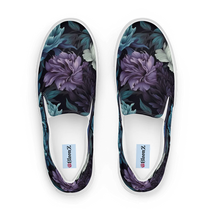 Bold Slip-On BloomZ Canvas Shoes