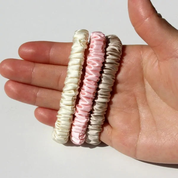 Skinnie Silk Scrunchies