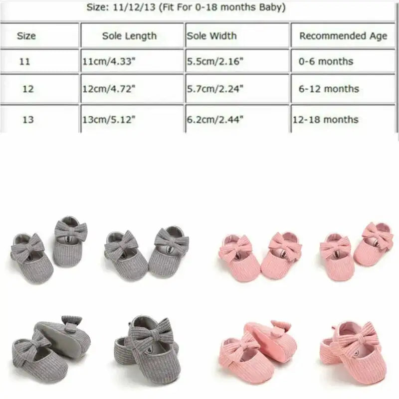 Newborn Baby Soft Shoes