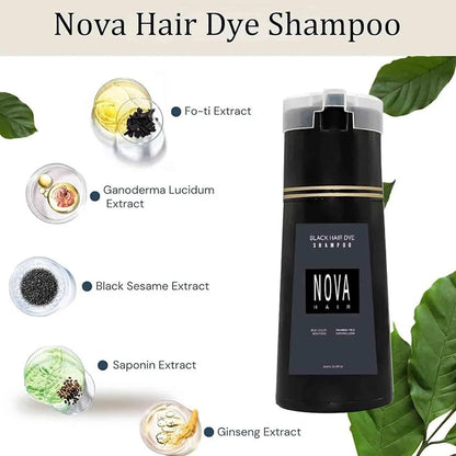 Nova Natural Hair Dye Shampoo