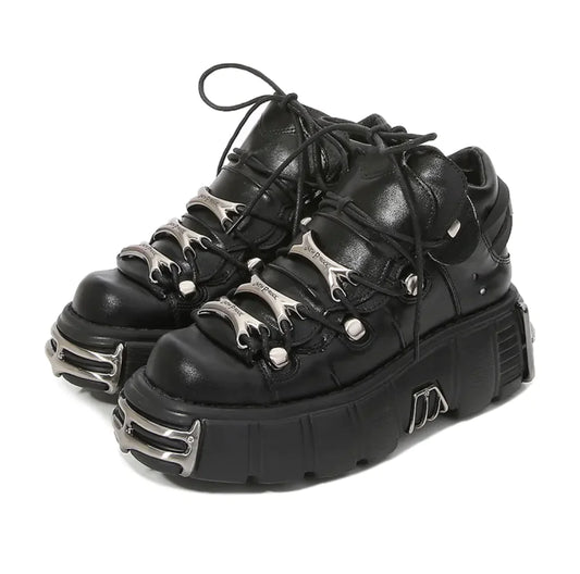 Chunky Platform New P Lock Sneakers