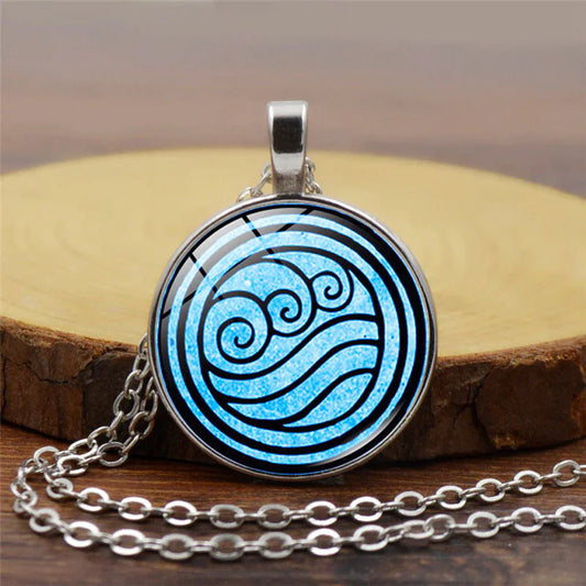 Zodiac Elements Glass Radiant Pendants