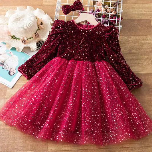 Celebrations Sequin Girls Dresses