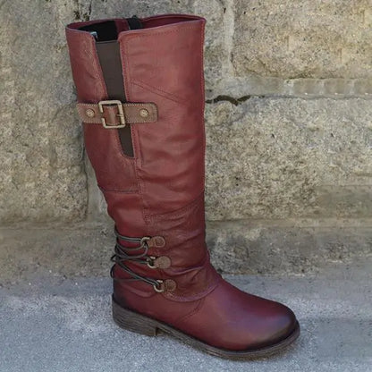 Midcalf Vegan Leather Boots