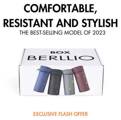 Berllio Premium Ice Silk Boxer Shorts